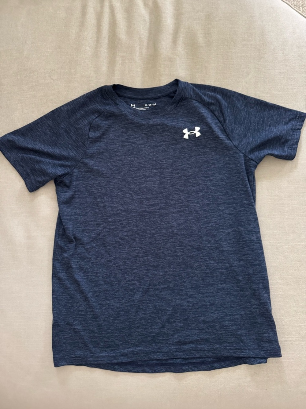 Under Armour Dark Navy Heather Athletic Tee